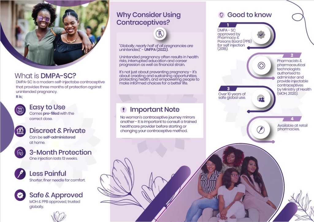 What is DMPA-SC — easy to use, discreet, 3-month protection, MOH and PPB approved