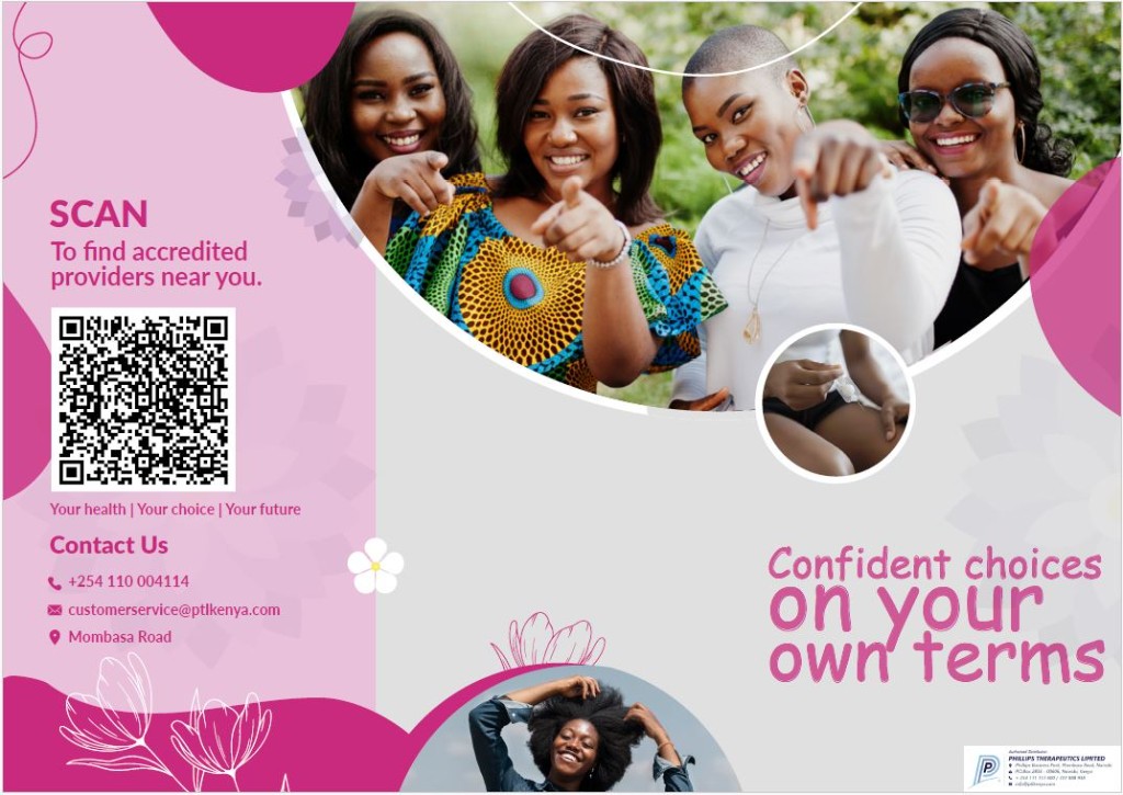 Scan QR code to find accredited contraceptive service providers near you